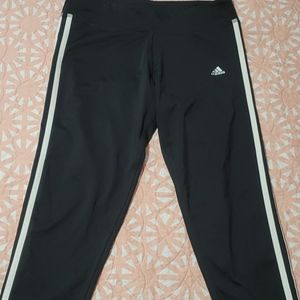 Women's Adidas 3 Stripe Compression Capris